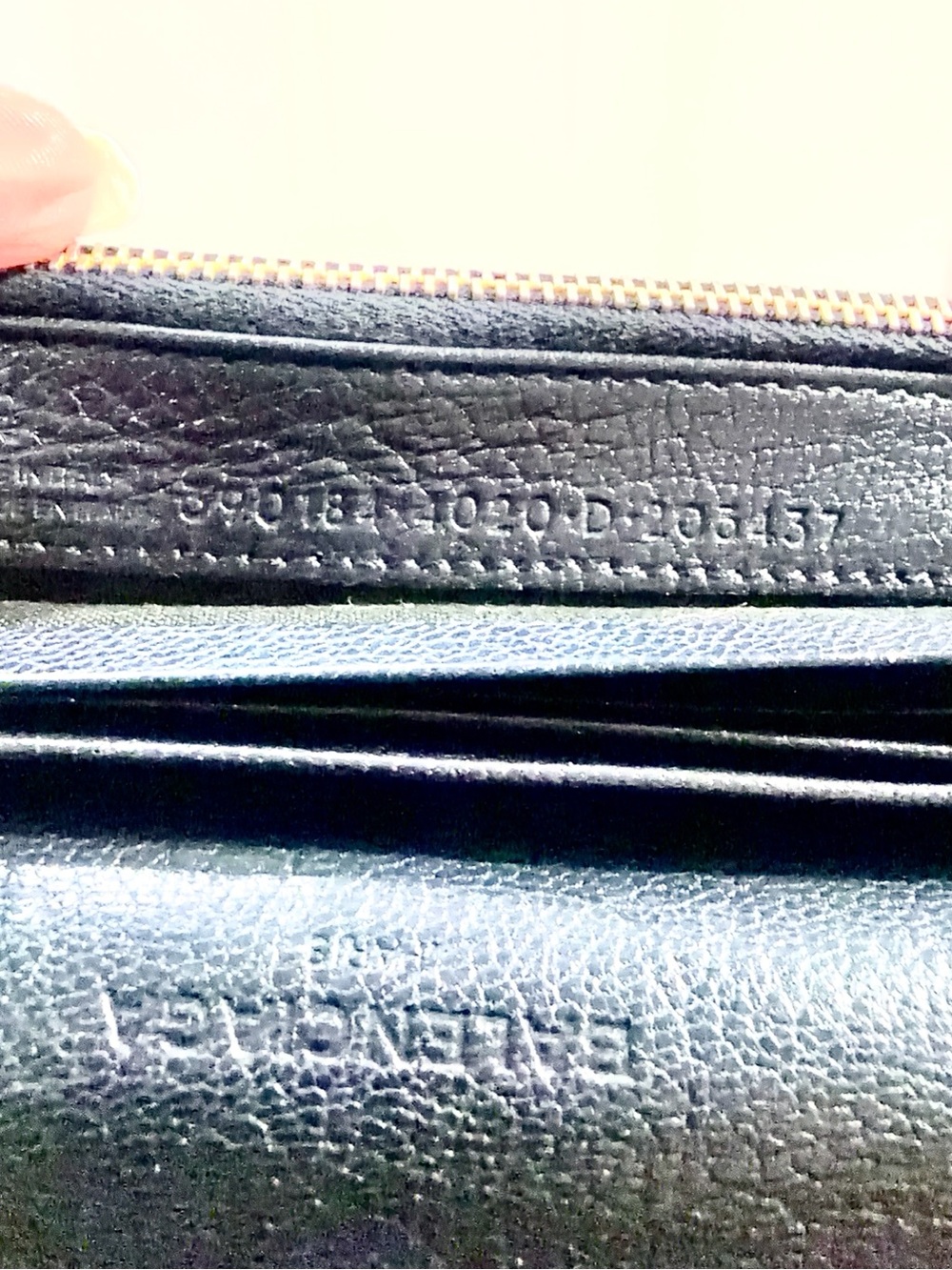 Balenciaga Le City Wallet on Chain Crossbody Blue w/ Strap & Charm - Picture 14 of 17